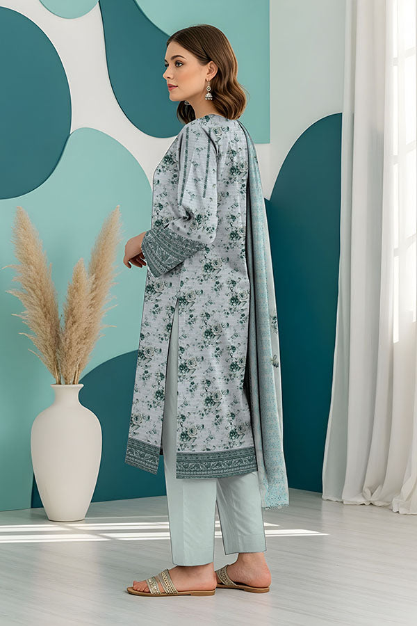 Vol 2623 Fatima Mother Lawn Suit – Embroidered with Voil Dupatta