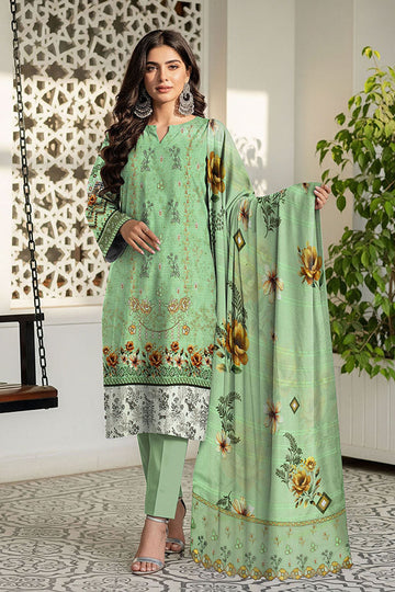 Perdot Supreme Lawn Vol 2635 – 3 Piece Unstitched Embroidered Lawn Suit