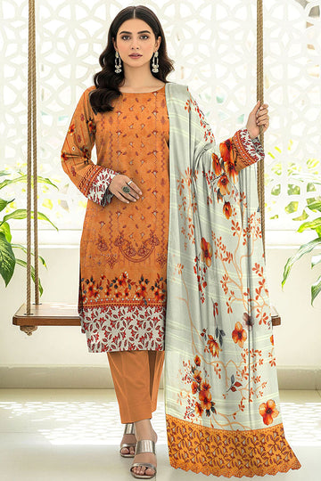 Perdot Supreme Lawn Vol 2635 – 3 Piece Unstitched Embroidered Lawn Suit