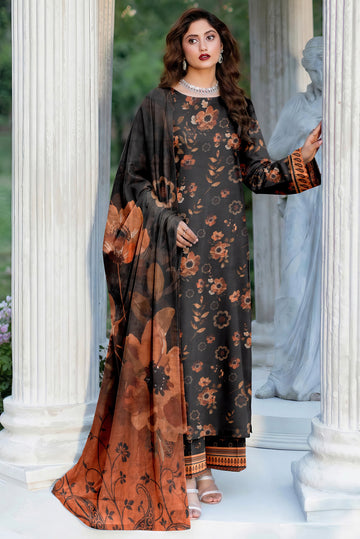 Fatima Collection Volume 5000 Unstitched Lawn Suit – Printed Shirt & Dupatta