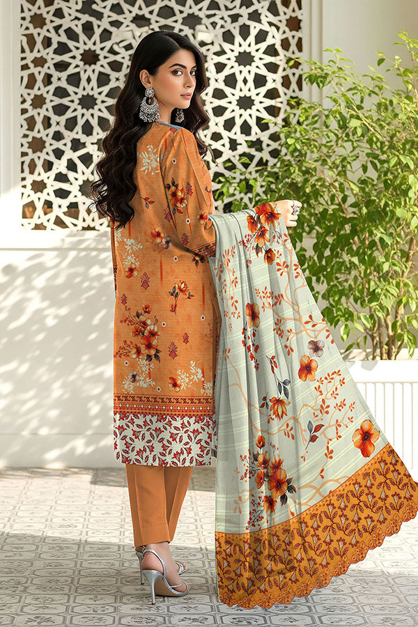 Perdot Supreme Lawn Vol 2635 – 3 Piece Unstitched Embroidered Lawn Suit