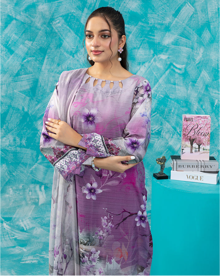ALEEZAY Viscose PRINT Shirt & Dupatta VOL-2475