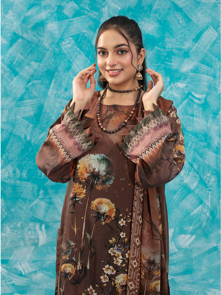 ALEEZAY Viscose PRINT Shirt & Dupatta VOL-2475