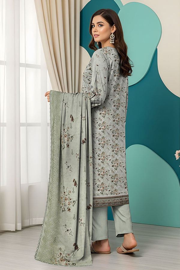 Vol 2623 Fatima Mother Lawn Suit – Embroidered with Voil Dupatta