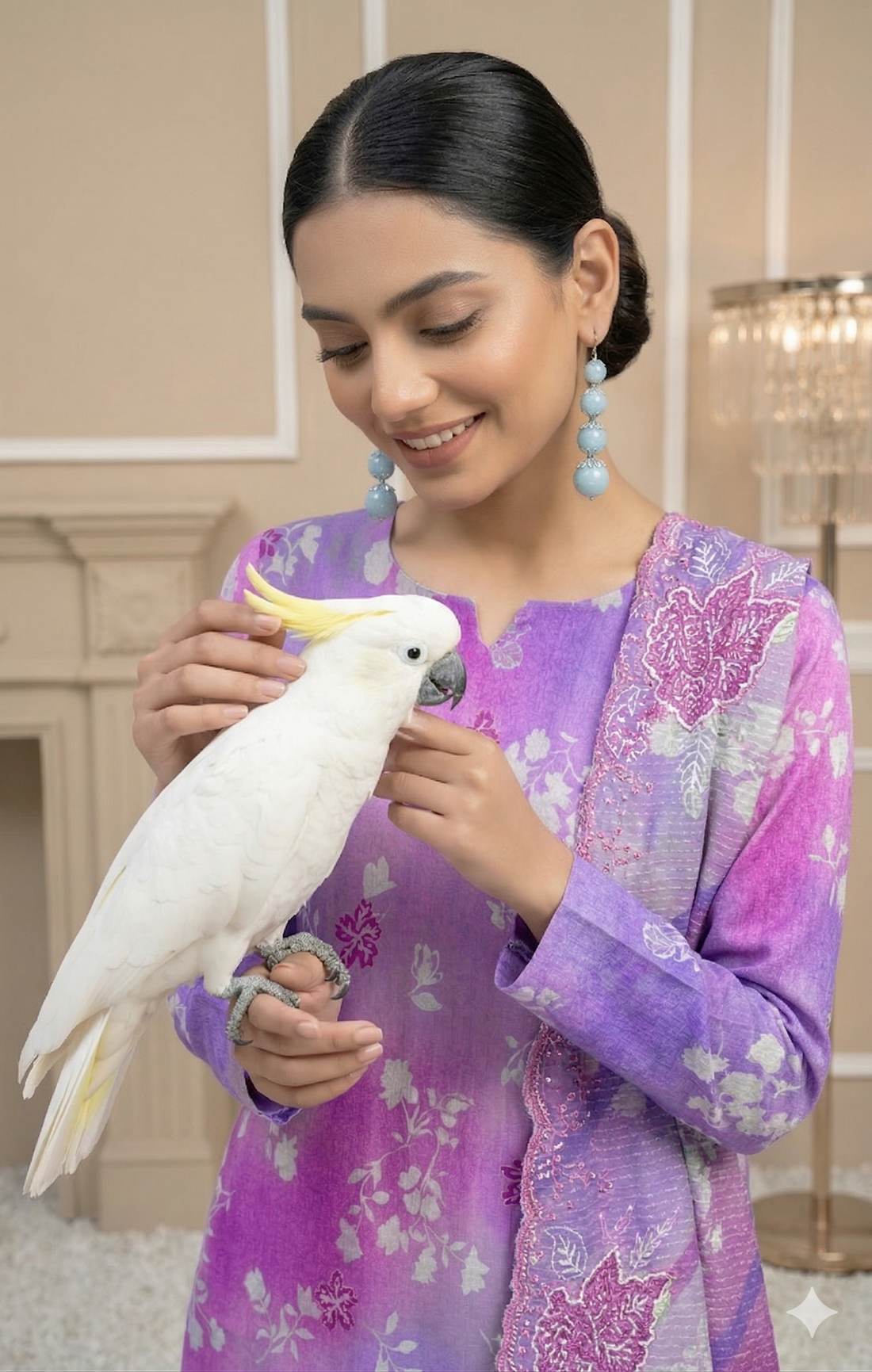 Vol 2662 - Peridot ALMAAS Unstitched Lawn Suit 3 Piece