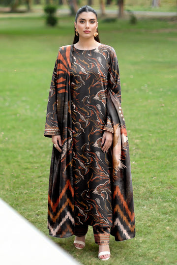 Fatima Collection Volume 5000 Unstitched Lawn Suit – Printed Shirt & Dupatta