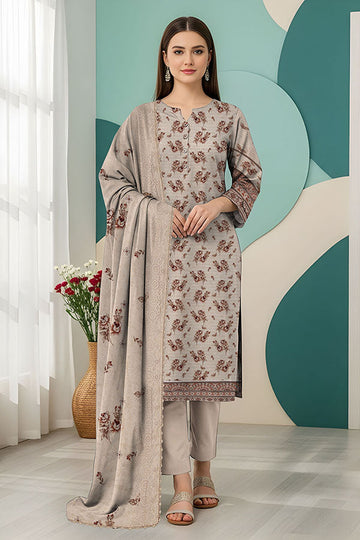 Vol 2623 Fatima Mother Lawn Suit – Embroidered with Voil Dupatta