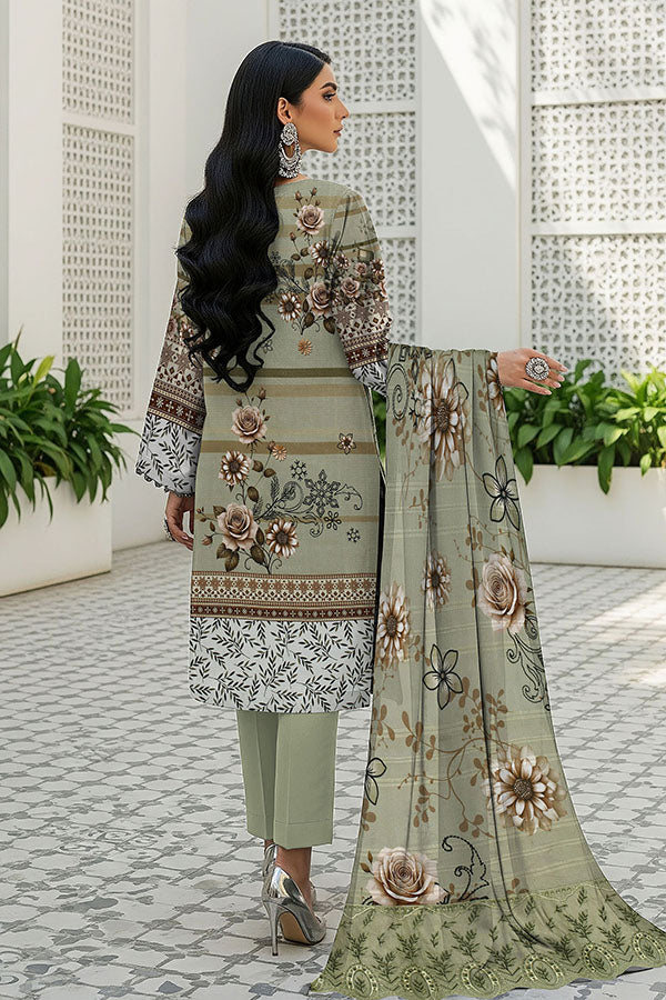 Perdot Supreme Lawn Vol 2635 – 3 Piece Unstitched Embroidered Lawn Suit