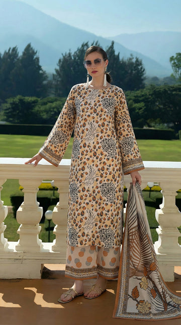 Vol 2797 - Peridot Fatima Collection Unstitched Lawn Suit 3 Piece