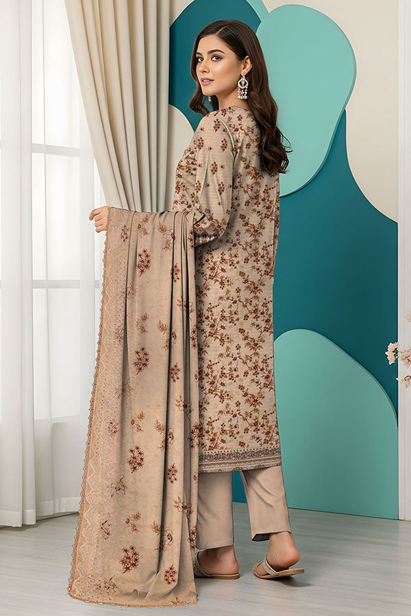 Vol 2623 Fatima Mother Lawn Suit – Embroidered with Voil Dupatta