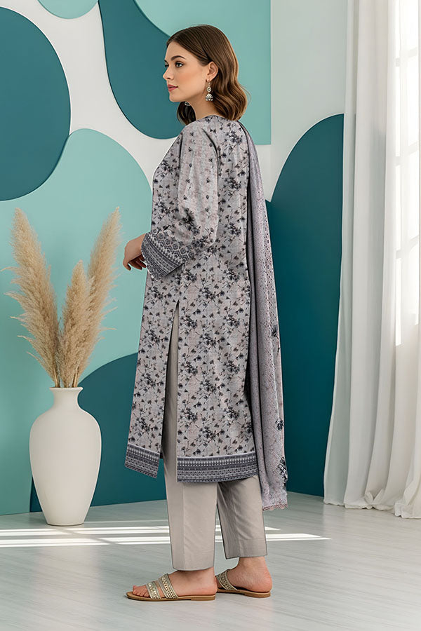 Vol 2623 Fatima Mother Lawn Suit – Embroidered with Voil Dupatta