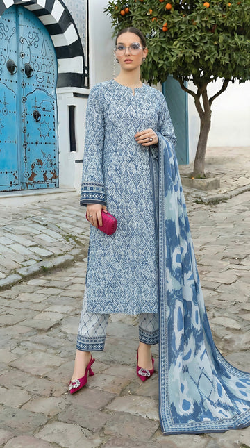 Vol 2797 - Peridot Fatima Collection Unstitched Lawn Suit 3 Piece