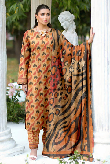 Fatima Collection Volume 5000 Unstitched Lawn Suit – Printed Shirt & Dupatta