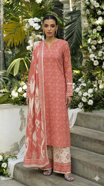 Vol 2798- Fatima Collection Luxury Lawn 3 Piece Unstitched Suit