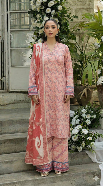 Vol 2798- Fatima Collection Luxury Lawn 3 Piece Unstitched Suit