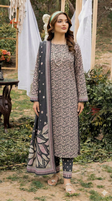 Vol 2798- Fatima Collection Luxury Lawn 3 Piece Unstitched Suit