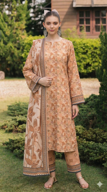 Vol 2798- Fatima Collection Luxury Lawn 3 Piece Unstitched Suit