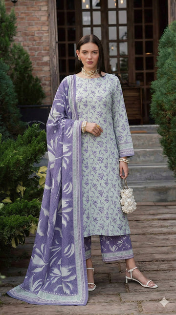 Vol 2798- Fatima Collection Luxury Lawn 3 Piece Unstitched Suit