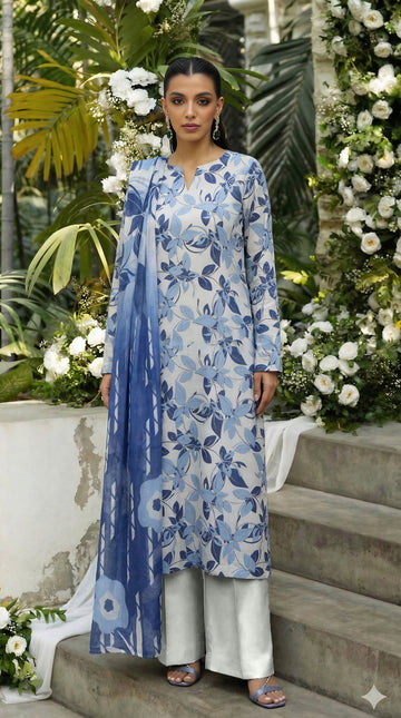 Fatima Collection SASSI Vol 2777 3PC Unstitched Printed Lawn Suit
