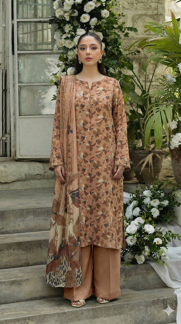 Fatima Collection SASSI Vol 2777 3PC Unstitched Printed Lawn Suit