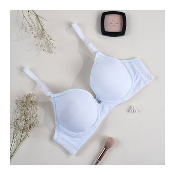 Sister Hood Women's Thai Bra, White, 3002