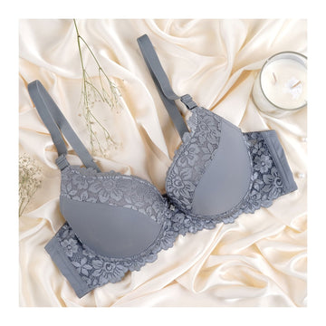 Sister Hood Women's Thai Bra, Grey, 2229