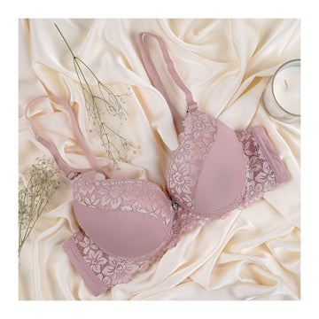 Sister Hood Women's Thai Bra, Pink, 2229