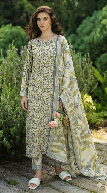 Vol 2798- Fatima Collection Luxury Lawn 3 Piece Unstitched Suit