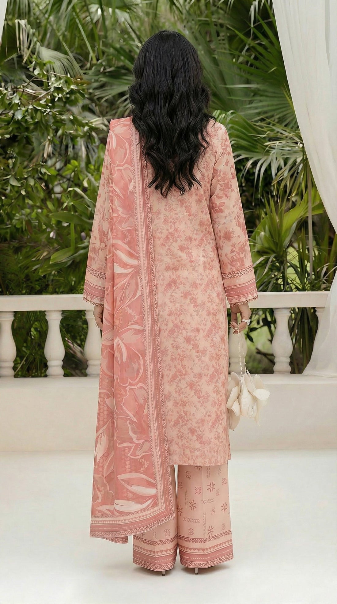 Vol 2797 - Peridot Fatima Collection Unstitched Lawn Suit 3 Piece