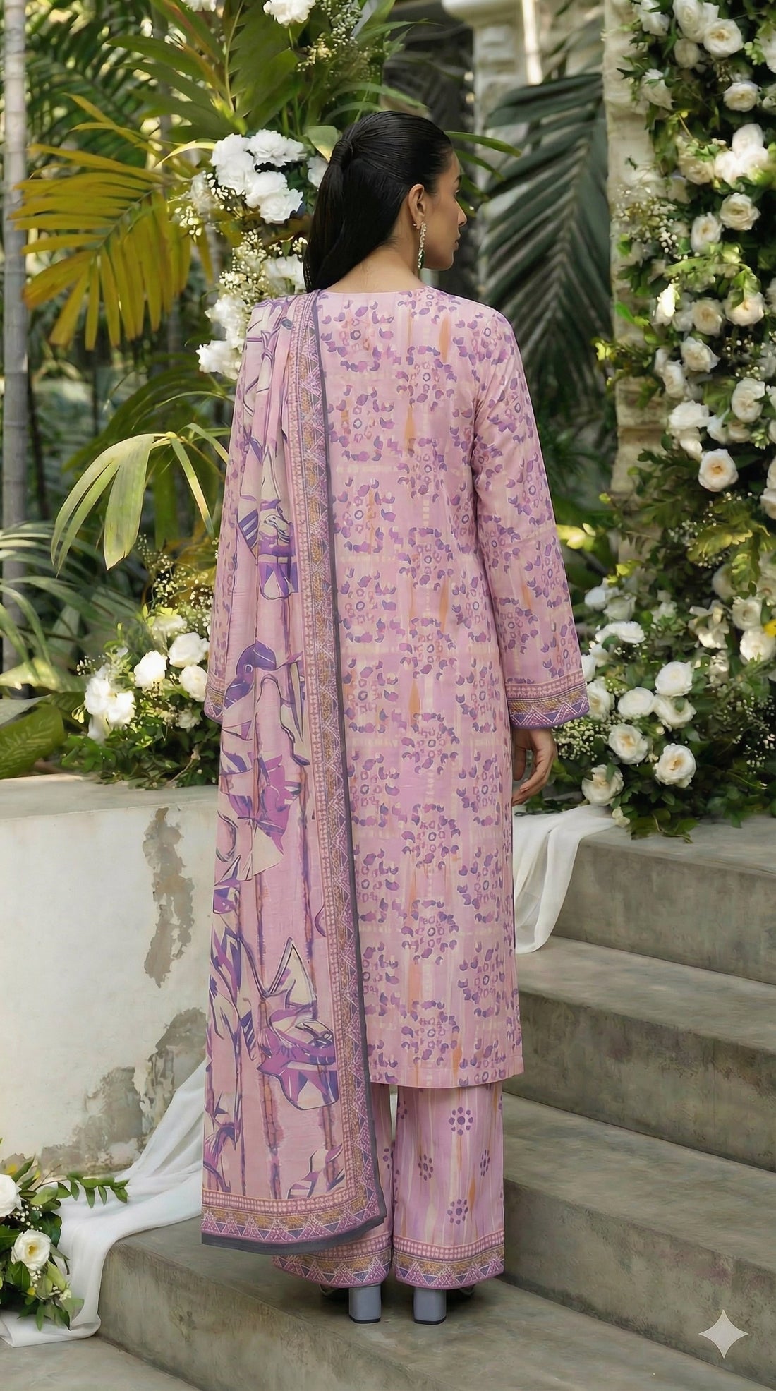 Vol 2798- Fatima Collection Luxury Lawn 3 Piece Unstitched Suit