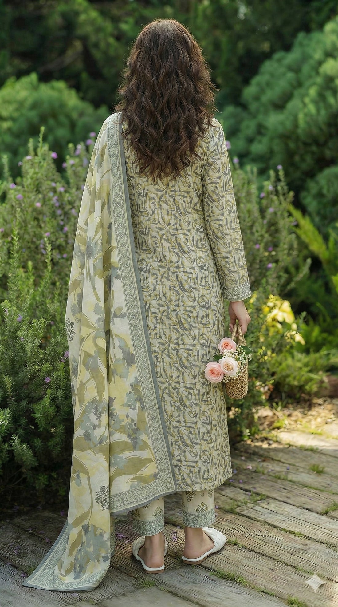 Vol 2798- Fatima Collection Luxury Lawn 3 Piece Unstitched Suit
