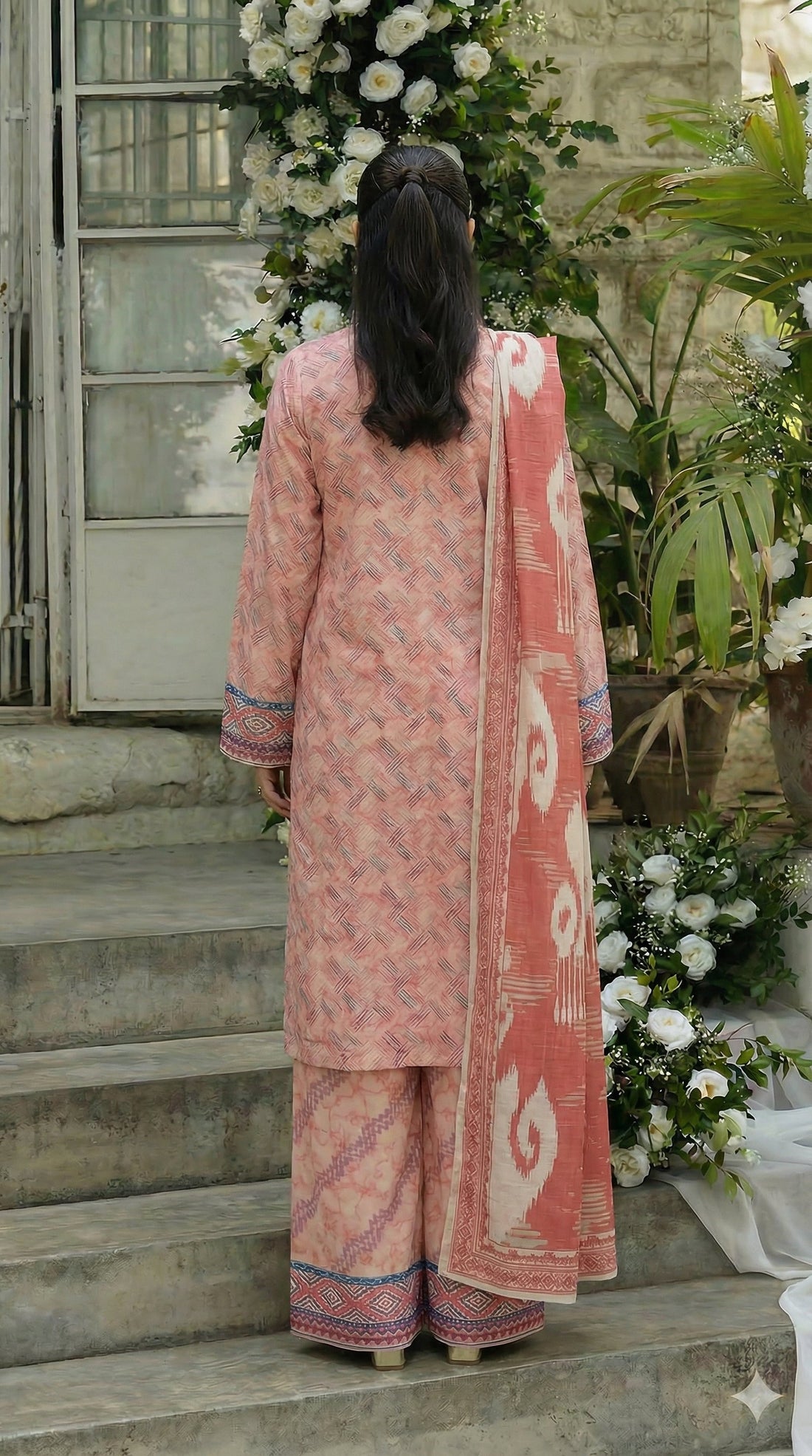 Vol 2798- Fatima Collection Luxury Lawn 3 Piece Unstitched Suit