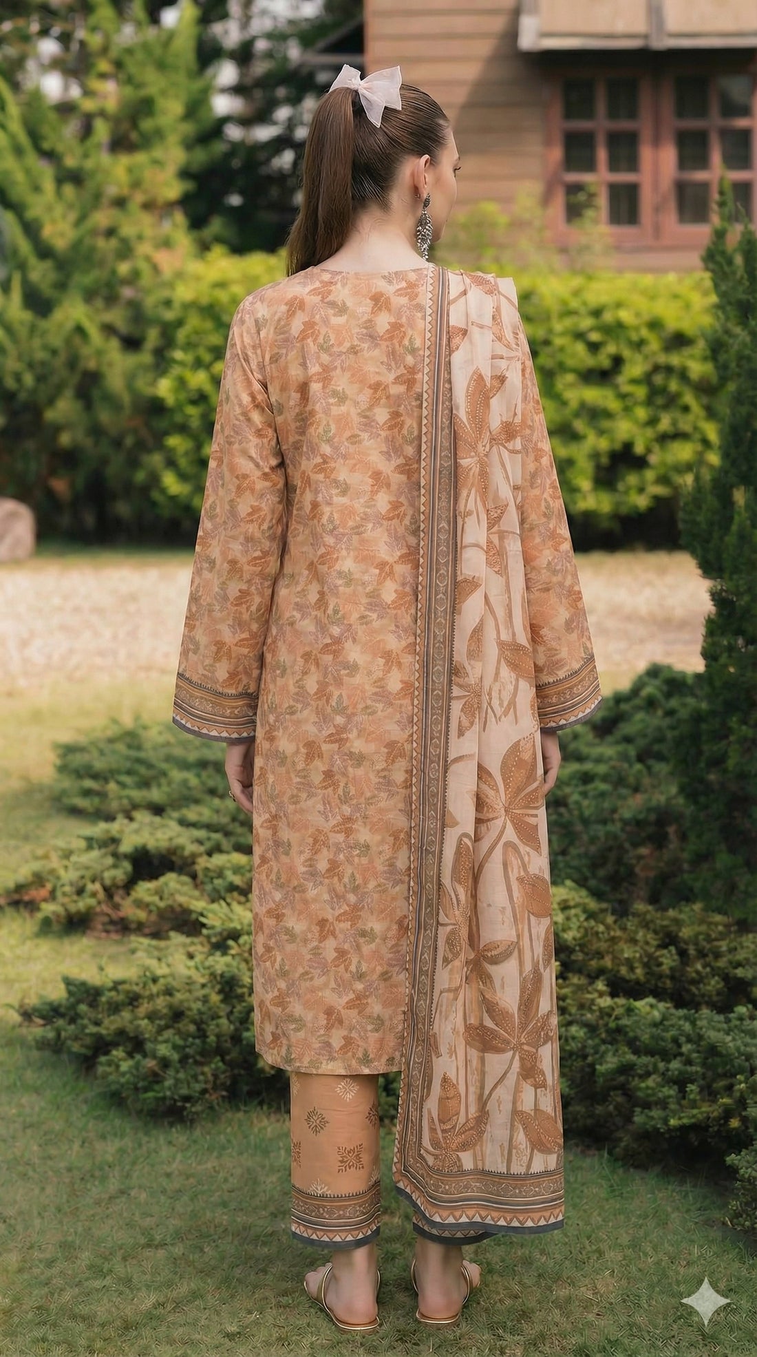 Vol 2798- Fatima Collection Luxury Lawn 3 Piece Unstitched Suit