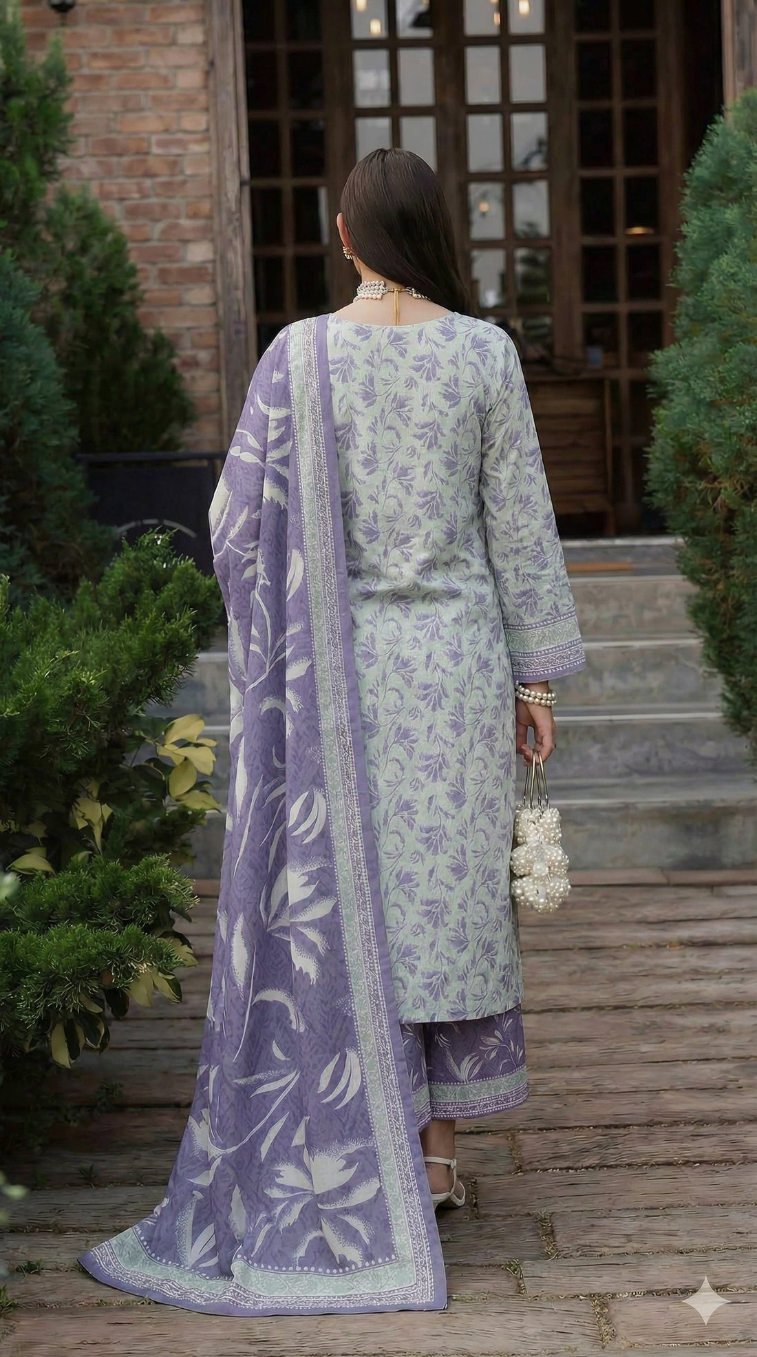 Vol 2798- Fatima Collection Luxury Lawn 3 Piece Unstitched Suit