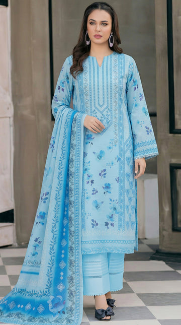 Vol 2793- Fatima Collection Luxury Lawn 3 Piece Unstitched Suit